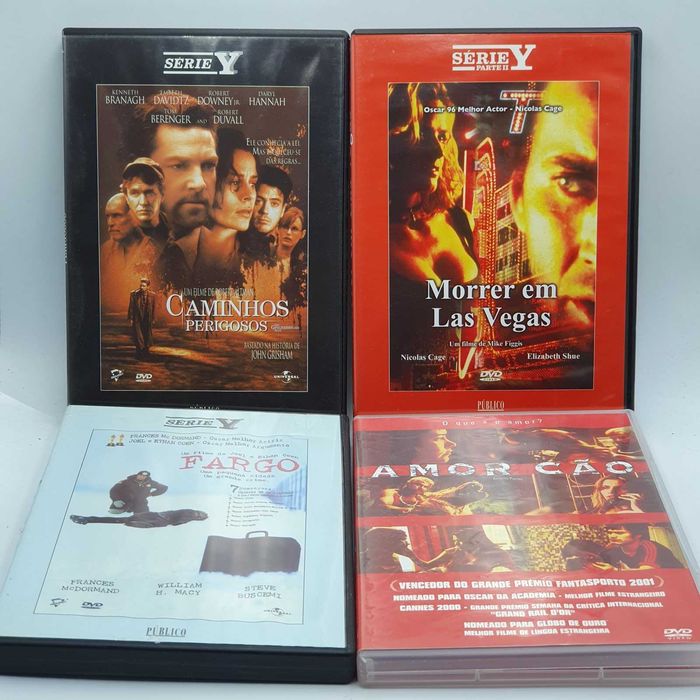Lote 9/2 - Pack de 18 Filmes em DVD - Ref.VI
