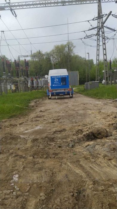 Wynajem rolki kablowej narożnej, rolki kątowej, wynajem rolek,M4 VOLTA