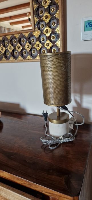 Lampka nocna indyjska,  kolonialna, dekoracja