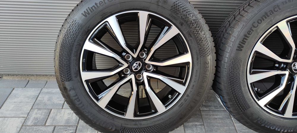 Koła Zimowe Alufelgi 5x114,3 Toyota Highlander 235/65 R18 110H