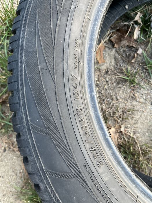 Opony zimowe 225/60r18 falken eurowinter hs01 suv 3szt. 6mm