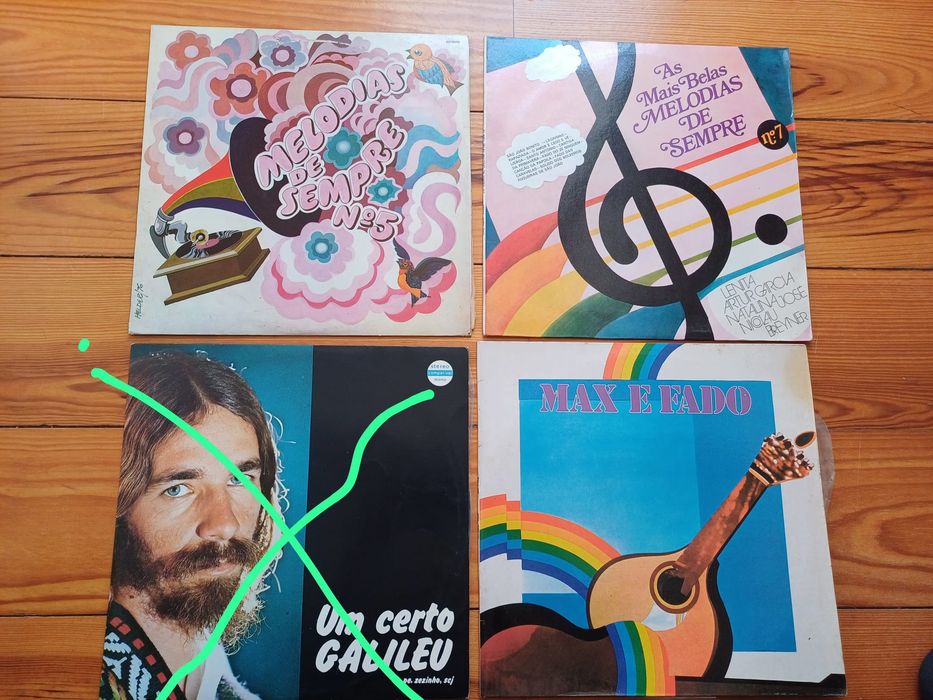 Discos vinil de música portuguesa