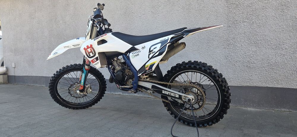 Husqvarna Tc 125 rok 2022 Super Stan 235 mth od Nowości Hgs Racing Zawieszenie Ohlins