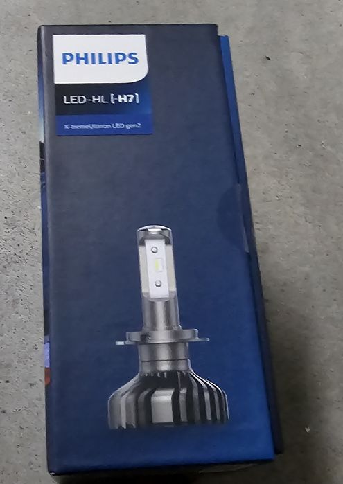 Lampadas Led h7 phillips extreme gen2