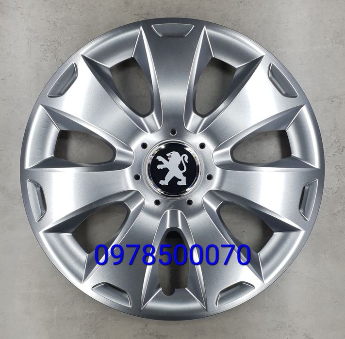 Ковпаки Peugeot R15 Partner Expert Boxer Bipper 207 307 Колпаки Пежо