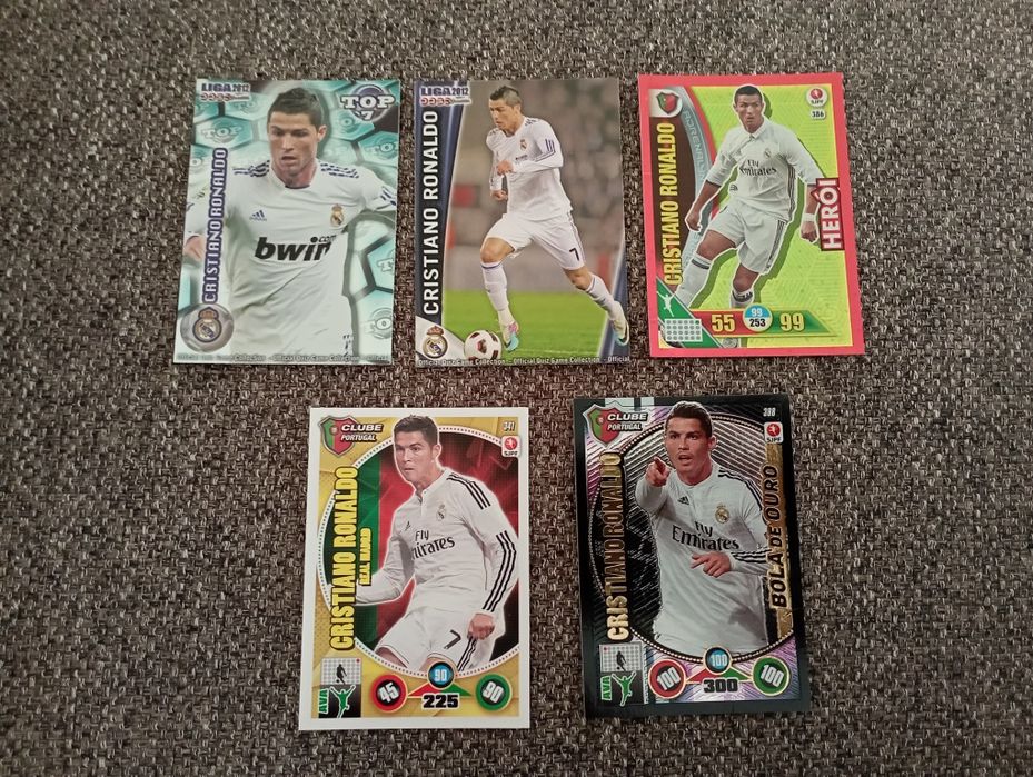 Cromos e cards Cristiano Ronaldo
