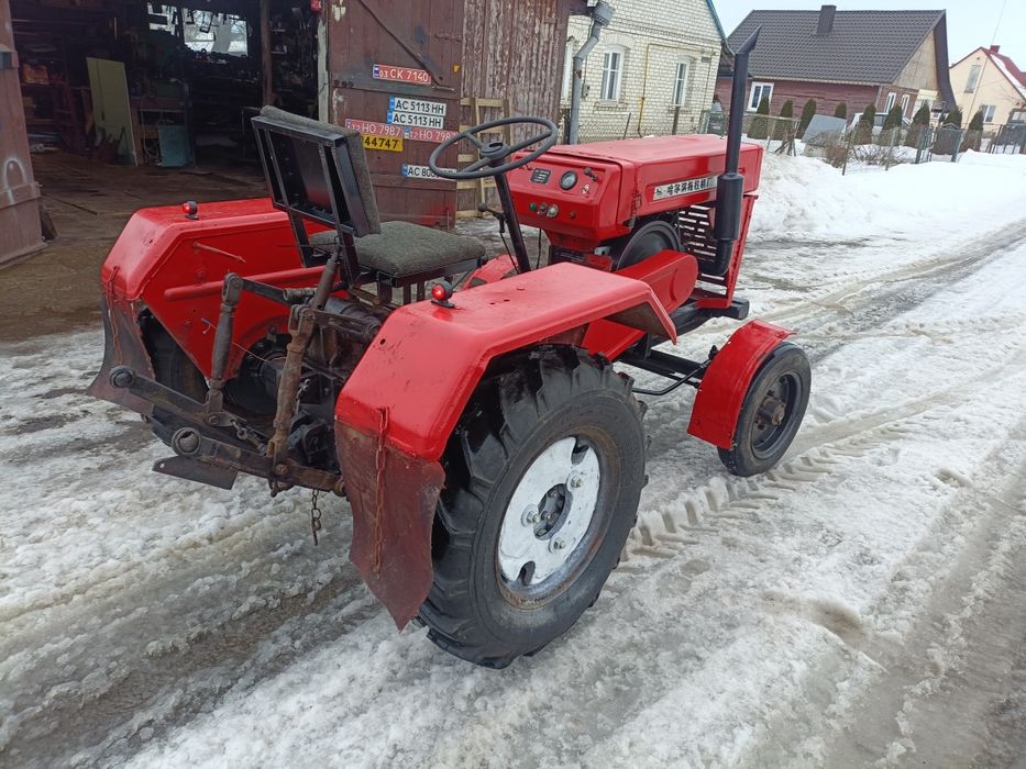 Трактор . Мінітрактор. Мототрактор HEBEI 150. дизель 15 коней. Кореєць