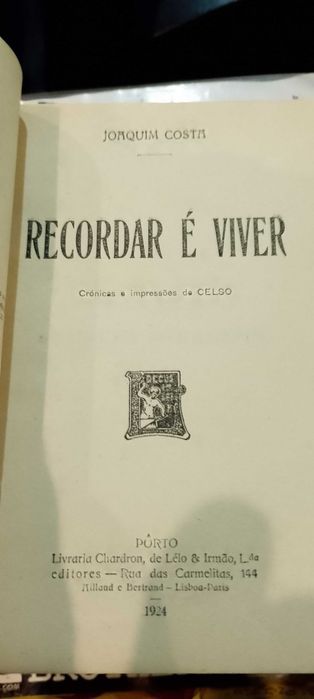 Coleção Revivendo, Abel Botelho, F. Palha etc 6 unidades