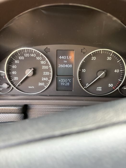 Mercedes W203 facelift