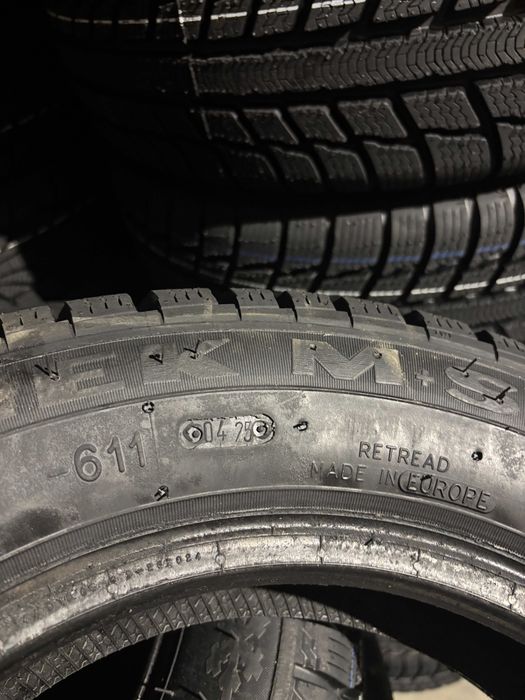 Nowe opony zimowe bieżnikowane 175/65r14