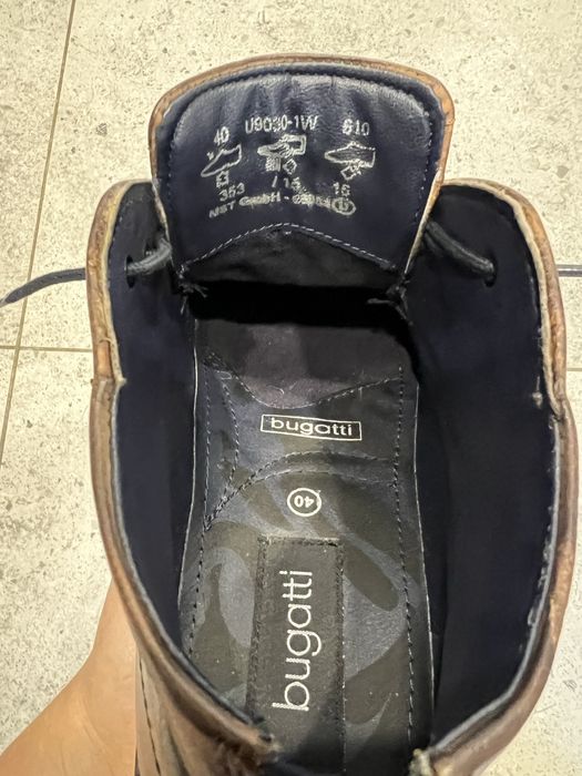 Черевики шкіряні Bugatti, 40 розмір