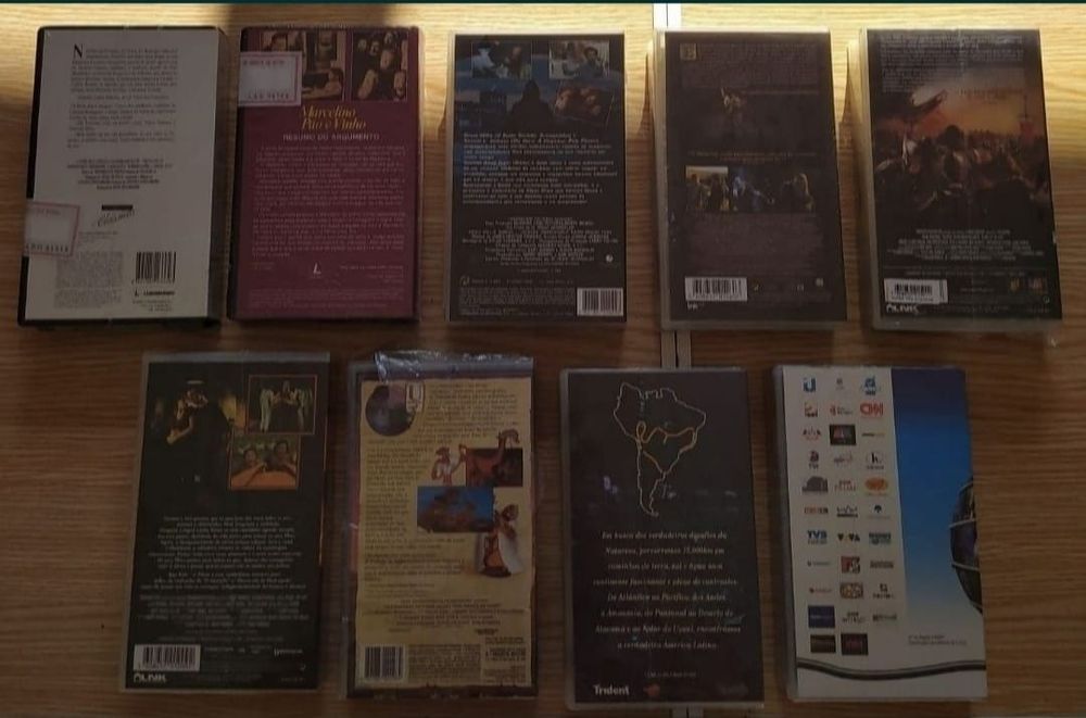 Filmes VHS novos