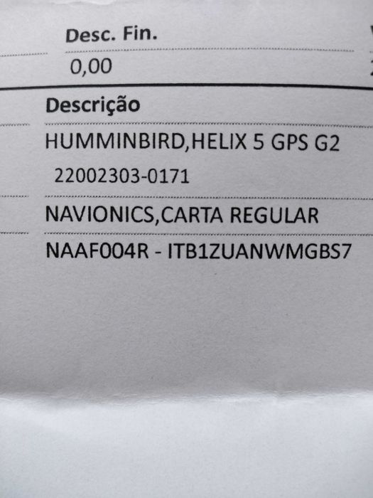 Humminbird Helix 5 GPS 2 G