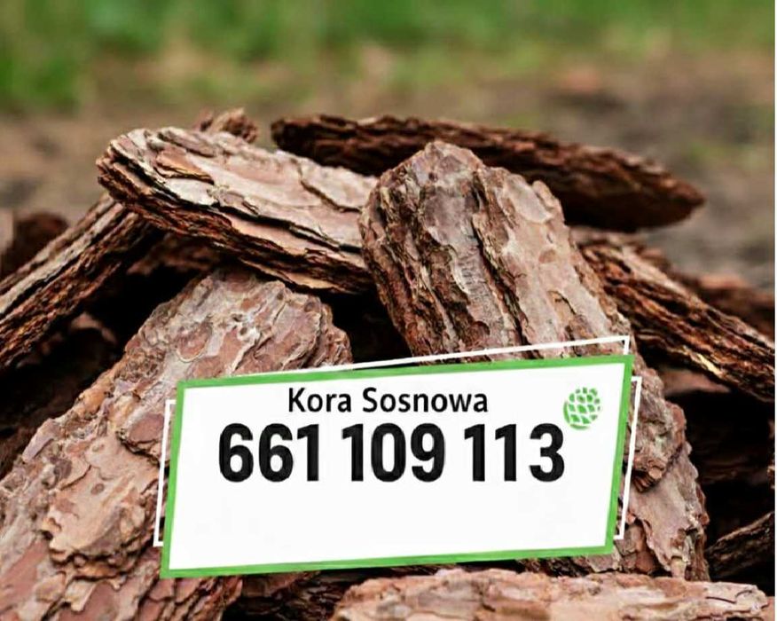 *Kora Sosnowa*  Kora Ogrodowa 80l *Sortowana Bydgoszcz Dowóz Gratis