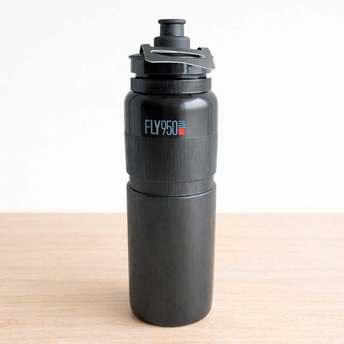 Bidon Bicicleta Elite Fly Tex 950 ml Preto