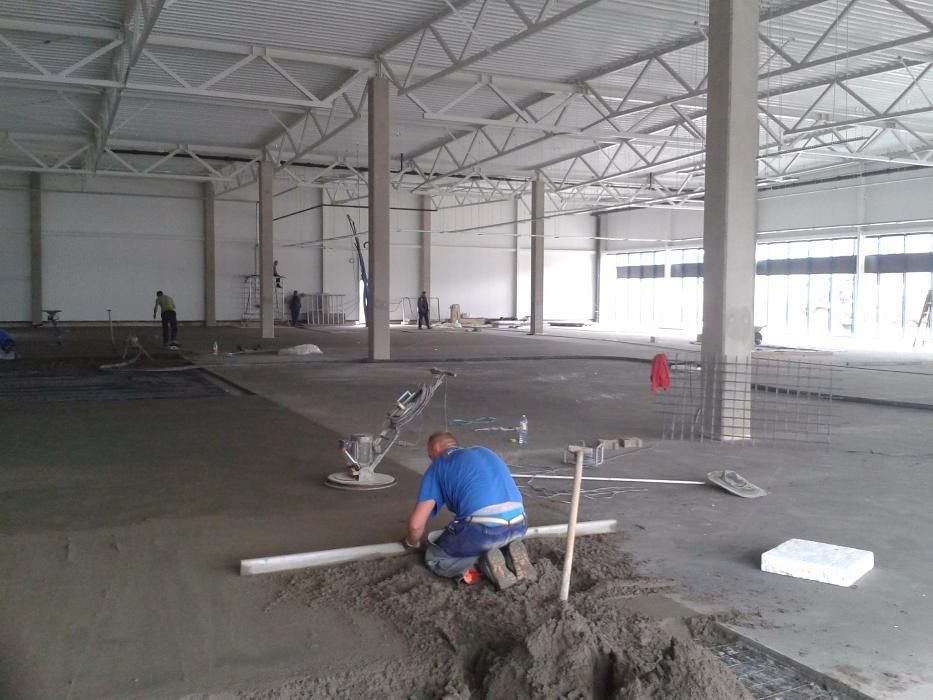 Wylewki betonowe, Posadzki maszynowe, Styrobeton, Tynki maszynowe,
