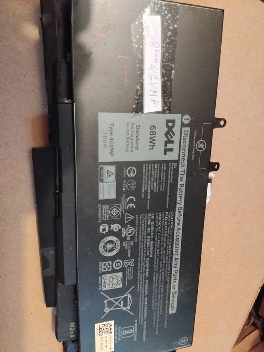 Акб ноута Dell J60J5, 4GVM,