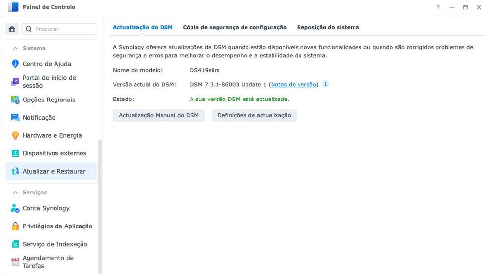 NAS Synology DS419slim