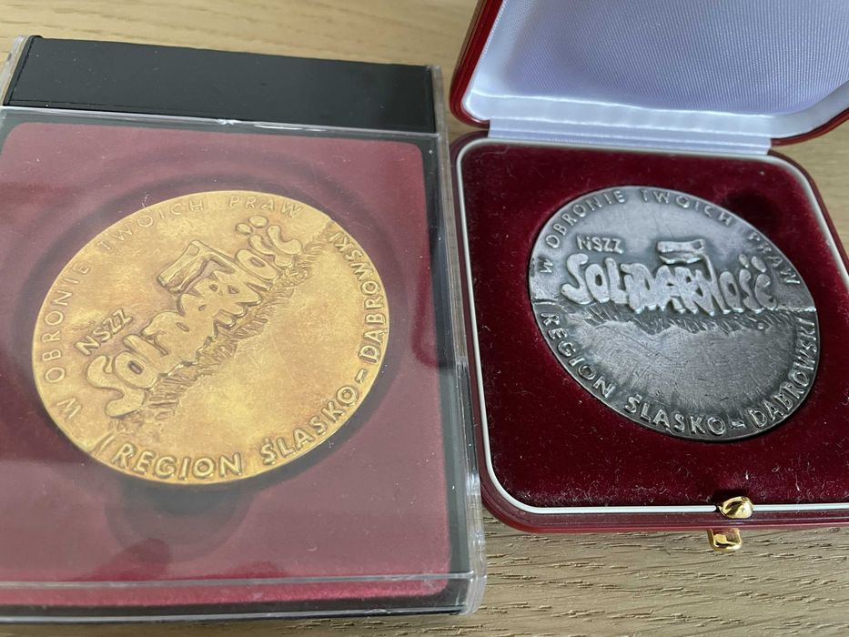 Medal, medale Solidarność