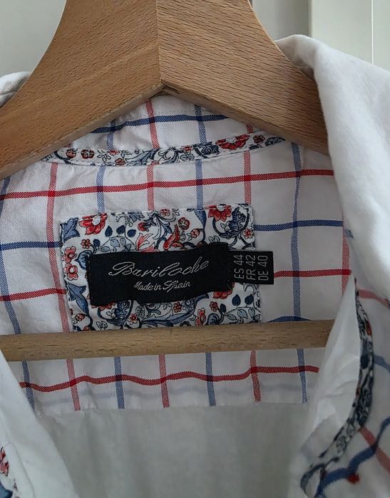 Bariloche Spain damska koszula biała 40 M/ L