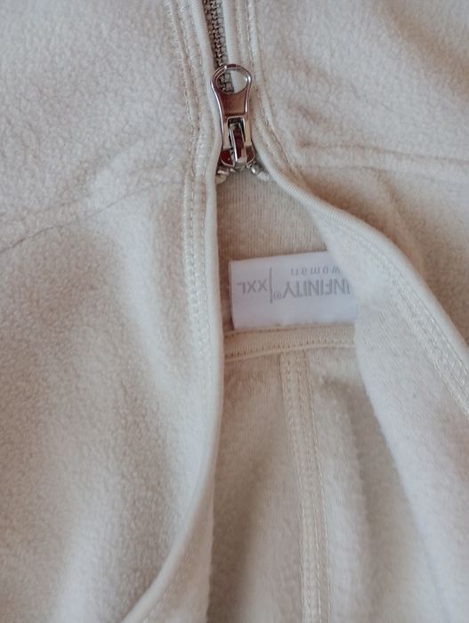 Bluza polar XXL z kapturem