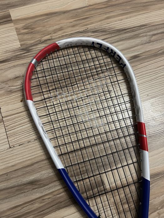 Rakieta do squasha Perfly wallbreaker 155 - naciąg do wymiany