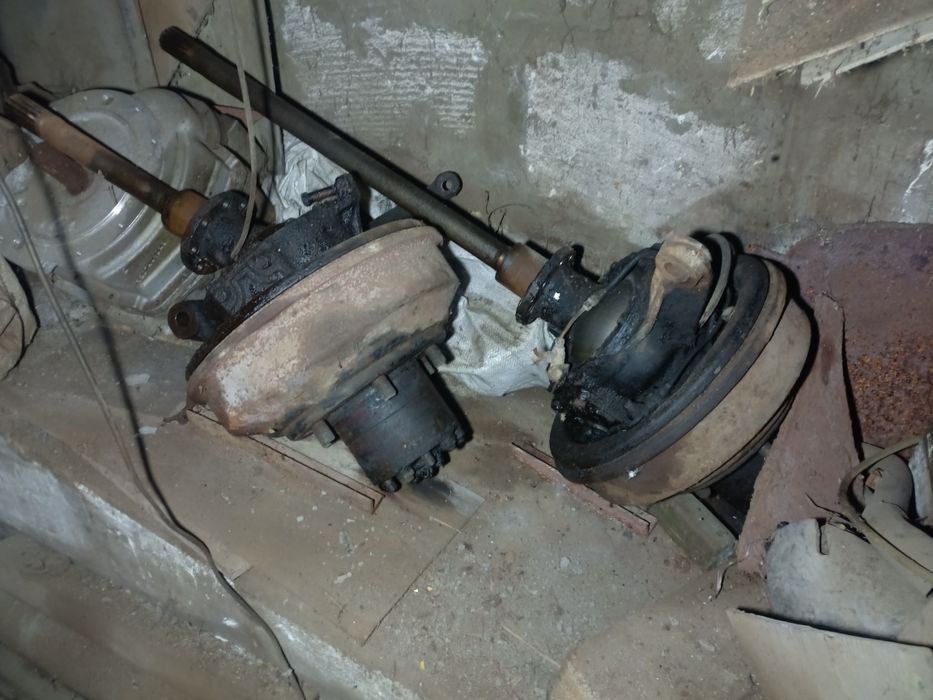 Коробка, раздатка, мосты газ 66