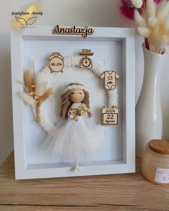 Metryczka dla dziewczynki