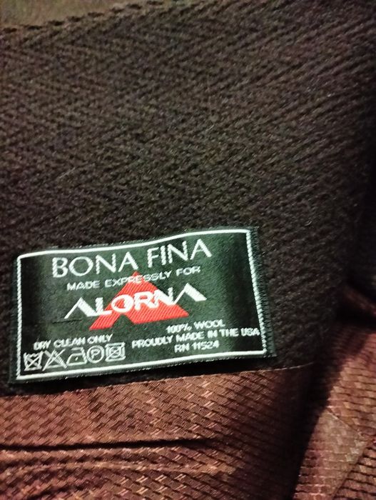 Brązowy wełniany płaszcz Alorna  r.L
