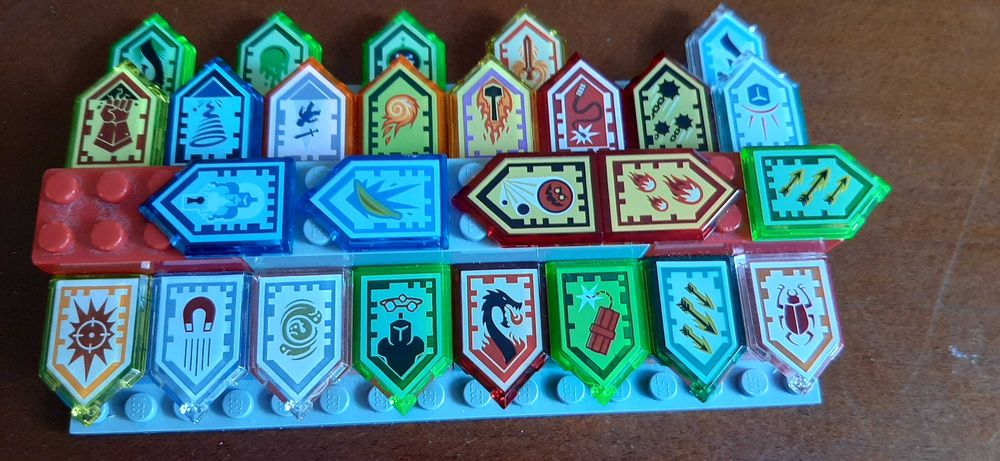 Tarcze Lego Nexo Knights