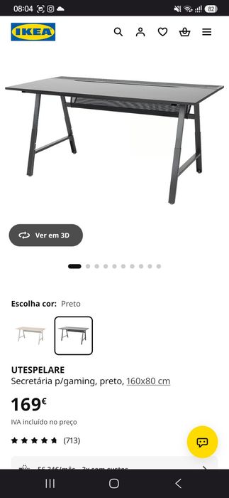 Secretaria gamming Ikea