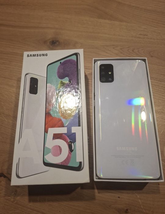 Samsung A51 stan bdb biały