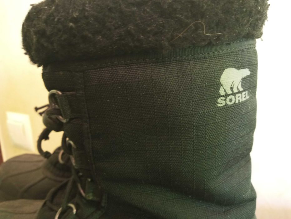 Czarne buty Sorel r 34 21 cm