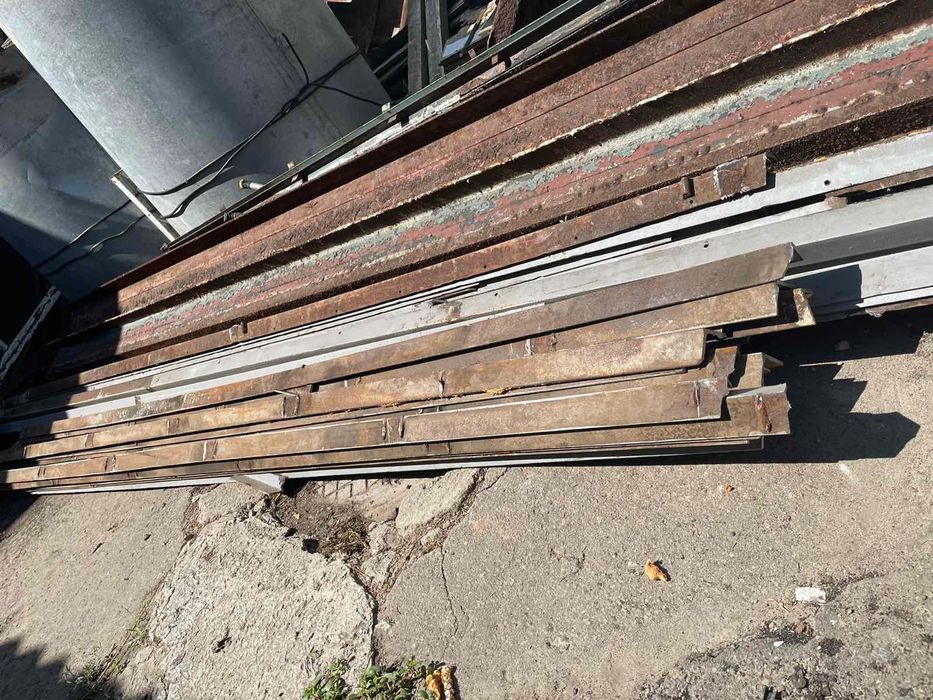 Уголок, труба, арматура, ферма металлическая б/у