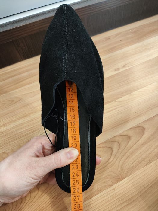 Шльопанці (сабо) жіночі reserved нові, замша