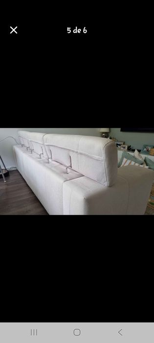 Sofa cinza claro