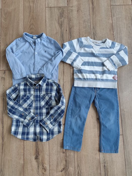 Zestaw 4 szt dla chłopca 98/104 H&M