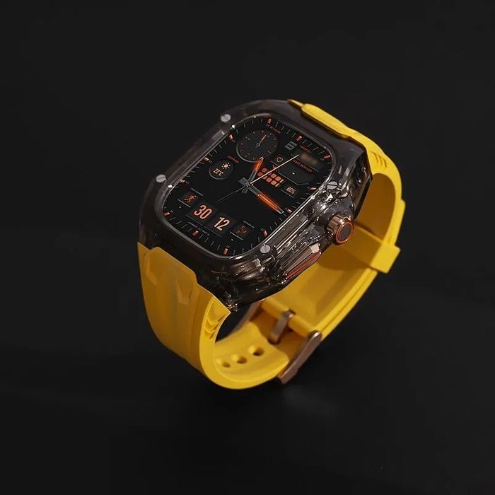 Прозорий корпус з ремінцем для Apple Watch