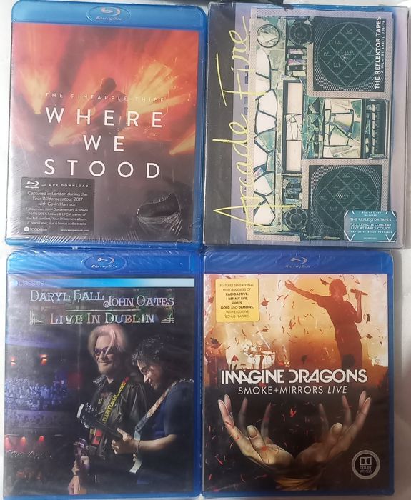 Blu Ray várias Bandas