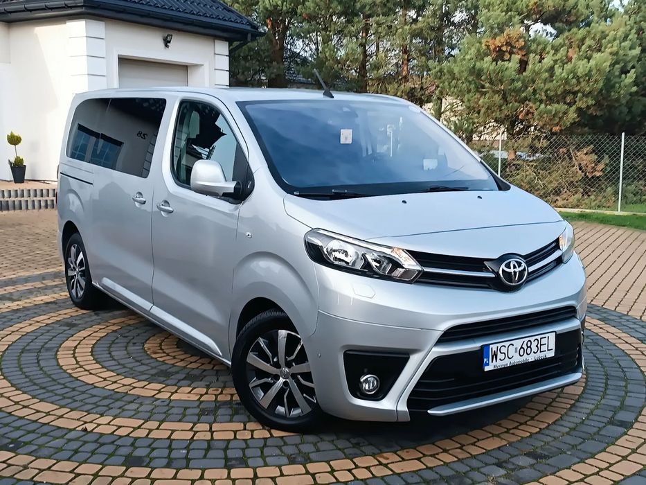 Toyota Proace Verso Full Opcja Kamera Head Up Nawigacja 8 osobowy Faktura 23%