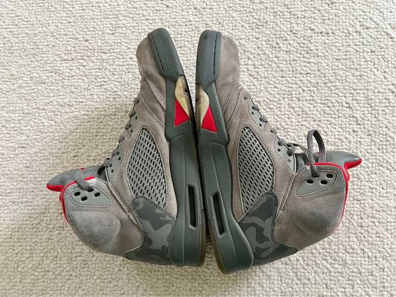 Jordan 5 Retro Dark Stucco Red