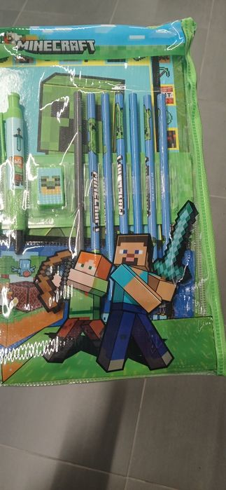 Conjunto de escrita Minecraft