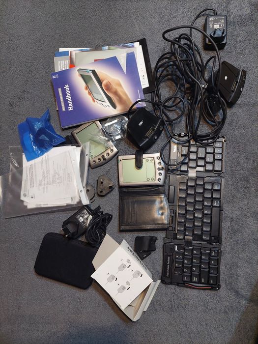 Palm V + Palm Vx + klawiatura składana – kolekcja – stan idealny