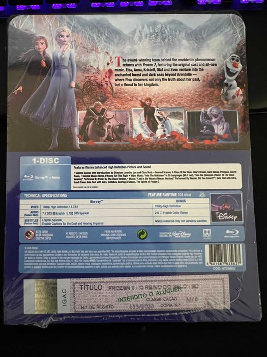 Frozen 2 Steelbook Bluray