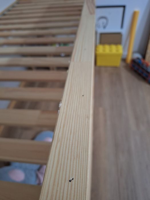 Cama KURA ikea + colchão + 2 conjuntos de lençóis