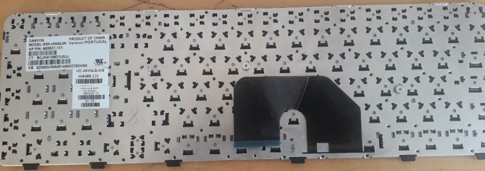HP DV6 6000 Series Teclas para Teclado original