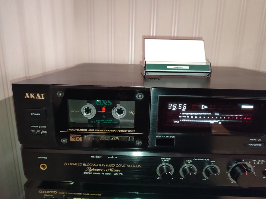 Дека Akai GX-75Akai ЗВУК!!!