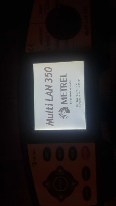 Miernik do certyfikacji LAN 6, METREL Multi LAN 350