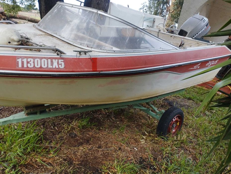 Vendo barco Argus com motor 40hp