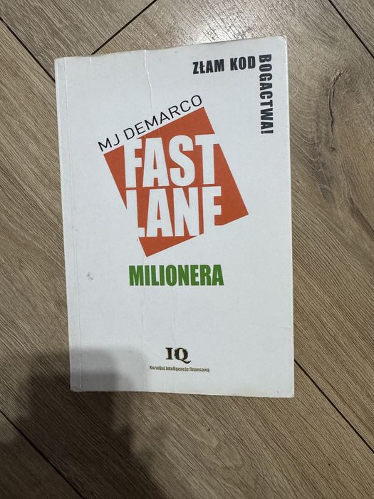 MJ DeMarco – Fastlane Milionera | polskie wydanie